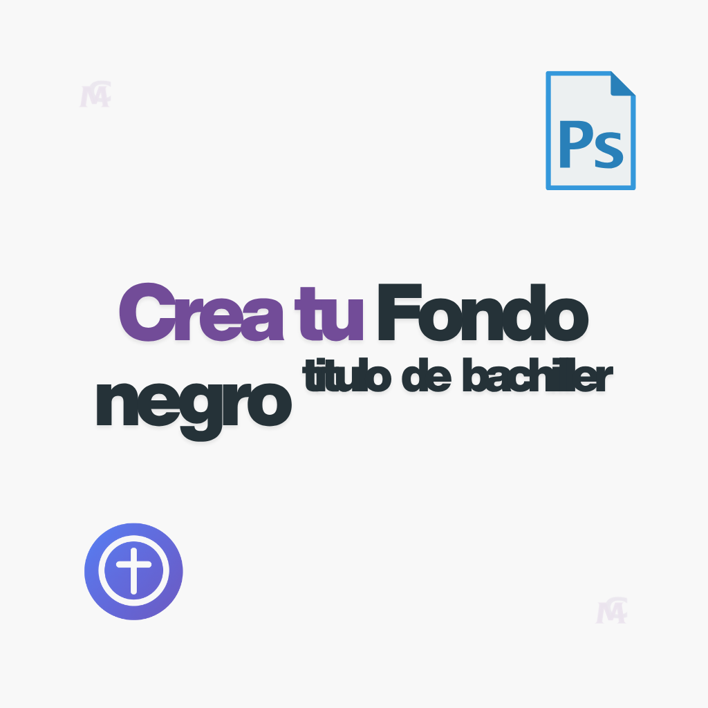 Lee más sobre el artículo ¿Cómo crear un fondo negro del título de bachiller?