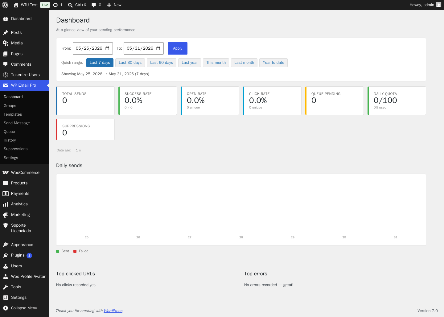 WP Email Pro - SMTP profesional, envíos masivos y tracking para WordPress - Imagen 4