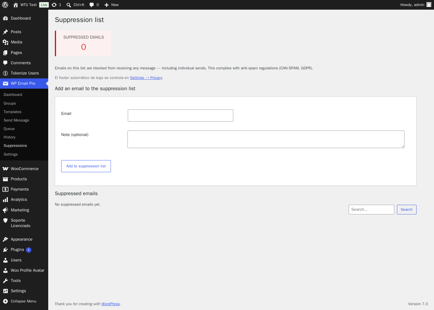 WP Email Pro - SMTP profesional, envíos masivos y tracking para WordPress - Imagen 16