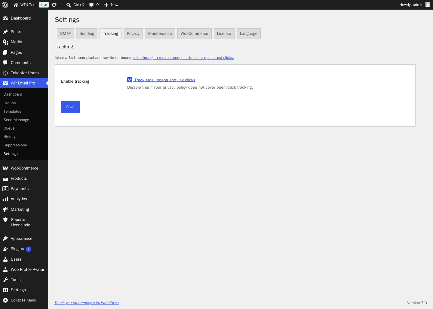 WP Email Pro - SMTP profesional, envíos masivos y tracking para WordPress - Imagen 19