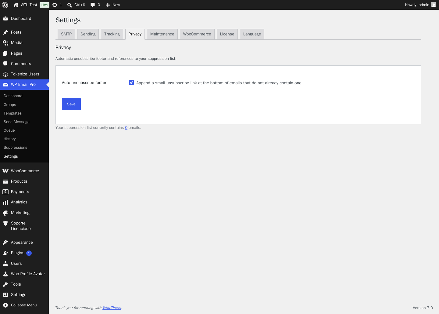 WP Email Pro - SMTP profesional, envíos masivos y tracking para WordPress - Imagen 20