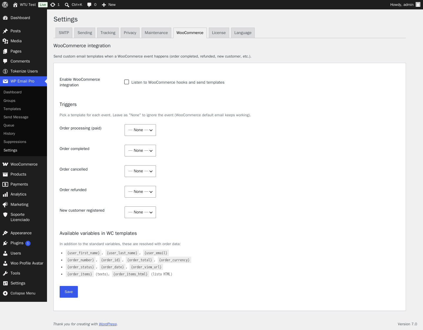 WP Email Pro - SMTP profesional, envíos masivos y tracking para WordPress - Imagen 22