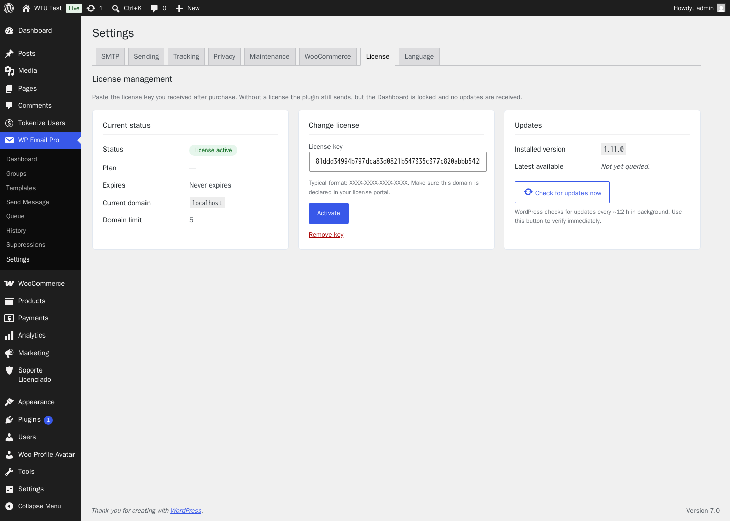 WP Email Pro - SMTP profesional, envíos masivos y tracking para WordPress - Imagen 23
