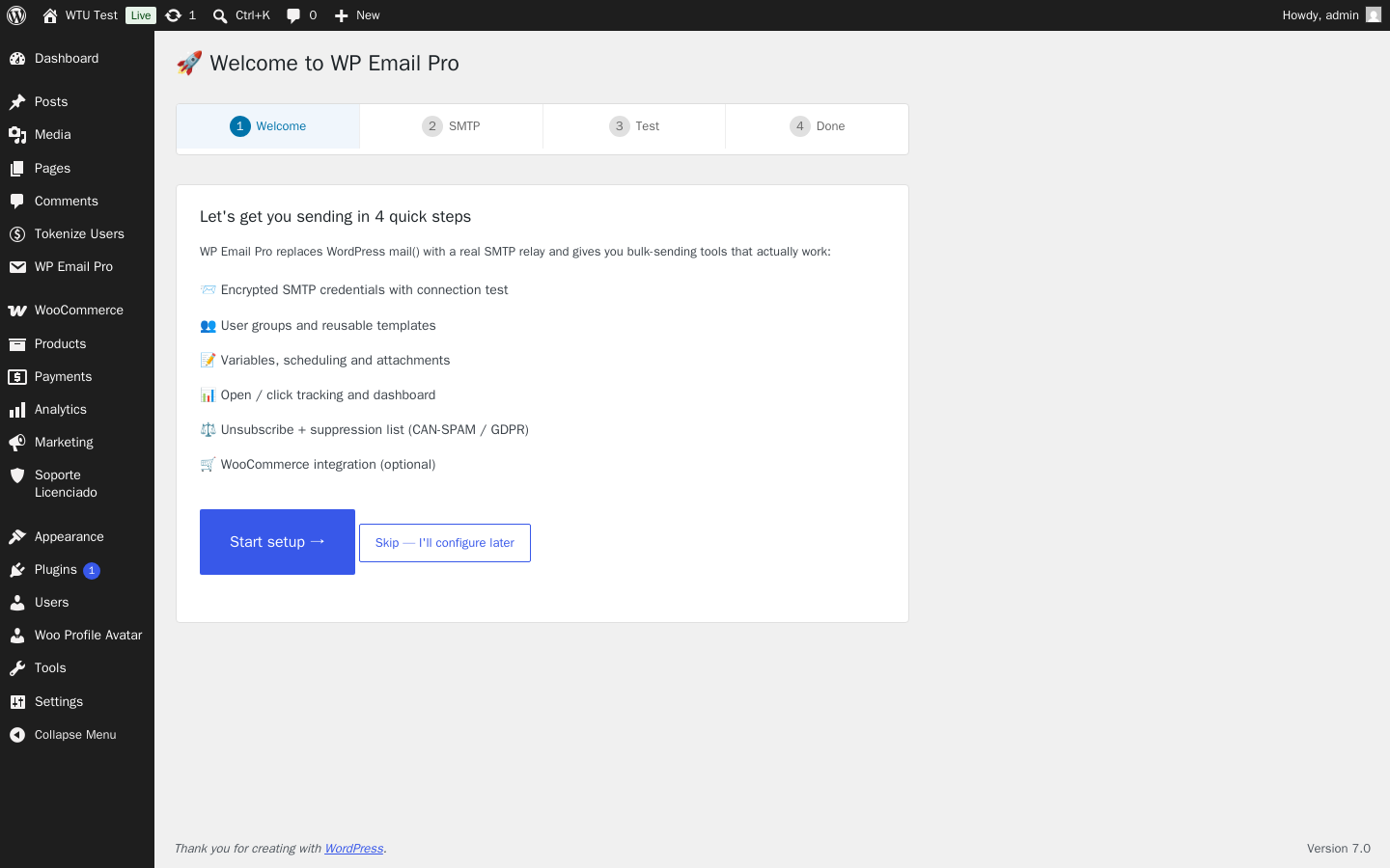 WP Email Pro - SMTP profesional, envíos masivos y tracking para WordPress - Imagen 25