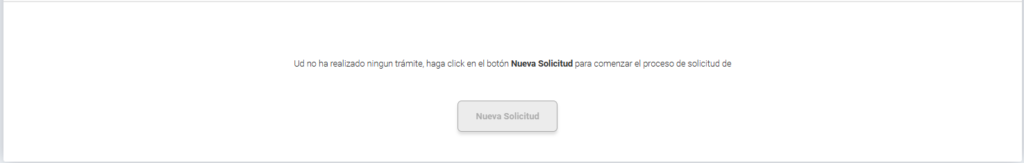 Ya esta en otro tramite y debido a eso no te dejara iniciar uno nuevo